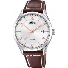 LOTUS Brown Leather Strap L18634/1