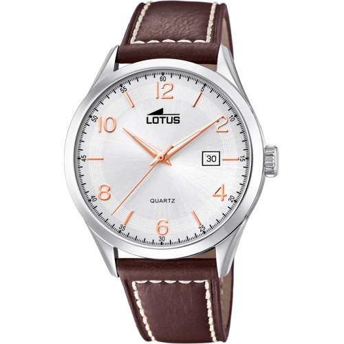 LOTUS Brown Leather Strap L18634/1