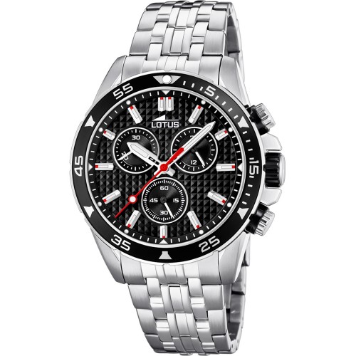 LOTUS Silver Stainless Steel Chronograph L18640/4