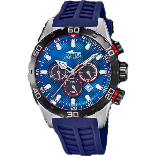 LOTUS Blue Rubber Chronograph L18677/1