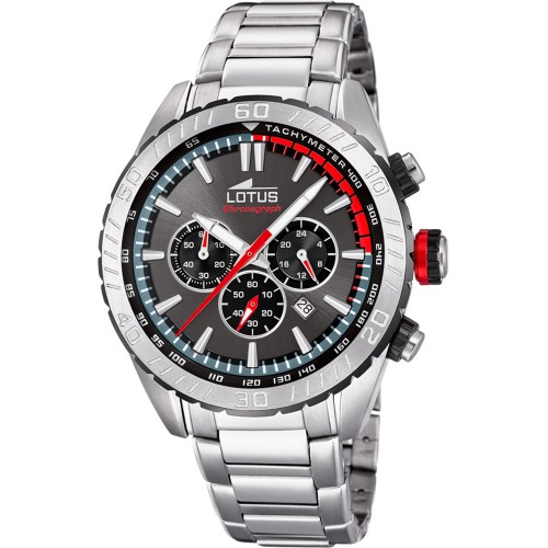LOTUS Silver Stainless Steel Chronograph L18678/3