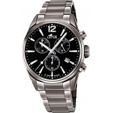 LOTUS Anthracite Stainless Steel Chronograph L18682/3