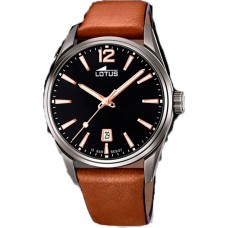 LOTUS Brown Leather Strap L18685/2