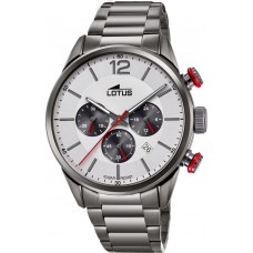LOTUS Silver Stainless Steel Chronograph L18686/1