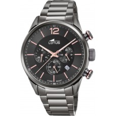 LOTUS Grey Stainless Steel Chronograph L18686/2