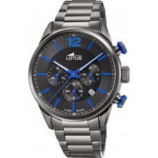LOTUS Grey Stainless Steel Chronograph L18686/3