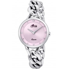 LOTUS Crystals Silver Stainless Steel Bracelet L18721/3