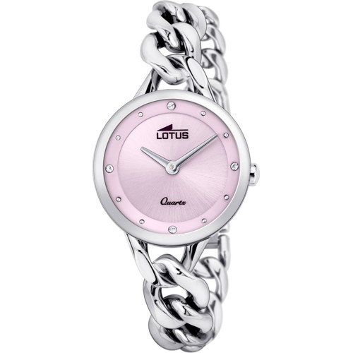 LOTUS Crystals Silver Stainless Steel Bracelet L18721/3