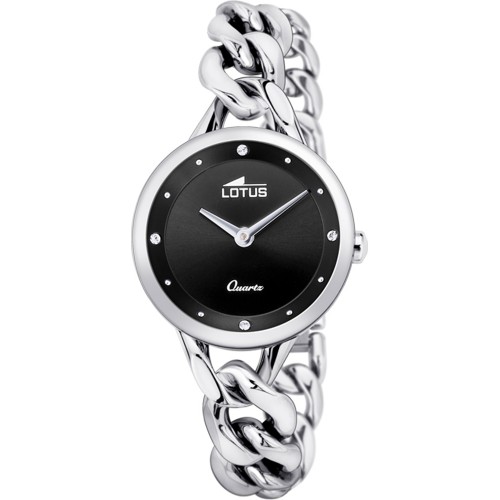 LOTUS Crystals Silver Stainless Steel Bracelet L18721/4