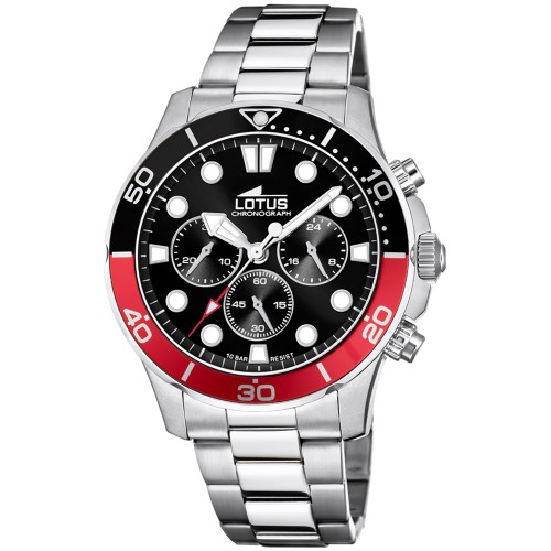 LOTUS Silver Stainless Steel Chronograph L18756/6