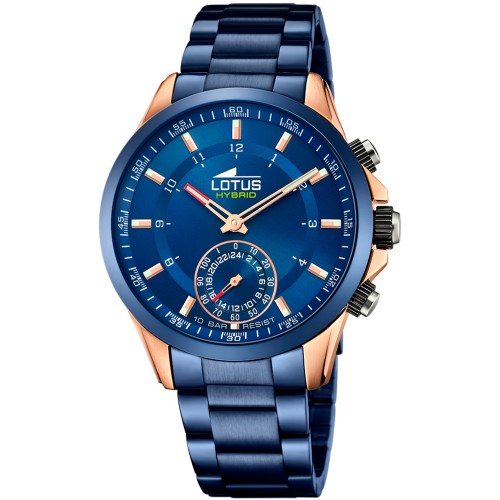LOTUS Hybrid Blue Stainless Steel Bracelet L18809/1