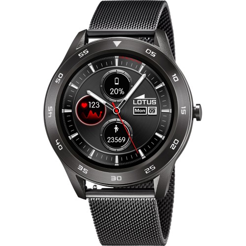 LOTUS Smartwatch Anthracite Stainless Steel Bracelet L50011/A