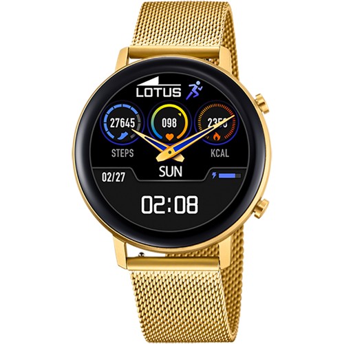 LOTUS Smartwatch Gold Mesh Bracelet L50041/1