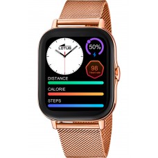 LOTUS Smartwatch Rose Gold Mesh Bracelet L50045/1