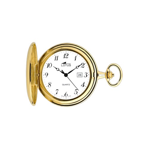LOTUS Gold Stainless Steel Pocket L9016/A