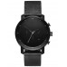 MVMT MC01-BL Chrono Black Leather 45mm 10ATM