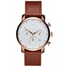 MVMT MC02-RGNA Chrono Rose Gold Natural Tan 40mm 10ATM