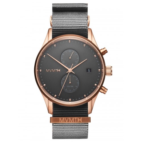 MVMT MV01-RGGR2 Voyager graphite men´s 42mm 10ATM