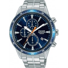 Pulsar PM3203X1 chrono men`s 45mm 10ATM