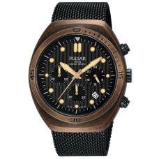 Pulsar PT3984X2 One Shot chrono w. second strap 42mm 10ATM