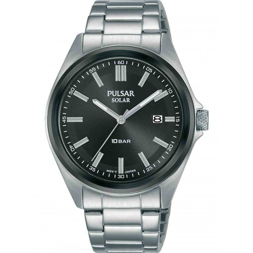 Pulsar PX3233X1 solar men`s 40mm 10ATM