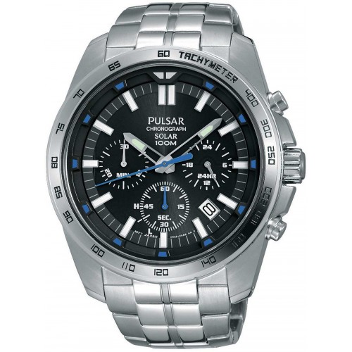 Pulsar PZ5003X1 Solar Chronograph 46mm 10ATM