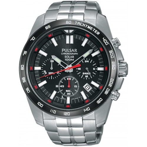 Pulsar PZ5005X1 Solar Chronograph 46mm 10ATM