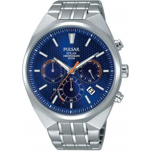 Pulsar PZ5007X1 Solar Chronograph 44mm 10ATM