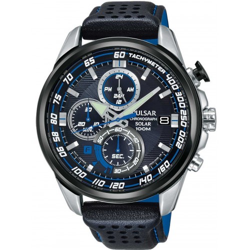 Pulsar PZ6007X1 Solar Chronograph 45mm 10ATM