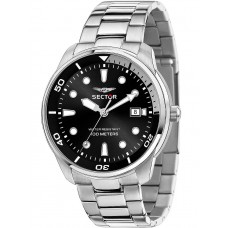 Sector R3253102028 Oversize men`s 46mm 10ATM