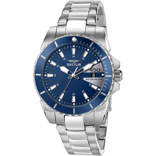 Sector R3253276008 series 450 men`s 41mm 10ATM