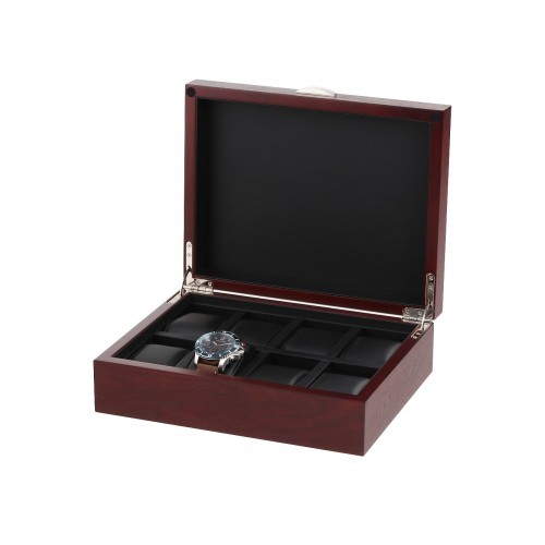 Rothenschild watchbox RS-2376-8C for 8 watches brown