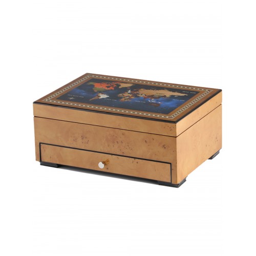 Rothenschild watch box RS-2393-8MAP for 8 watches + small parts