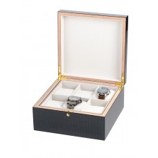 Rothenschild watch & jewellery box RS-5598-6 for 6 watches carbon-grey