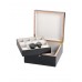 Rothenschild watch & jewellery box RS-5598-8 for 8 watches carbon-grey