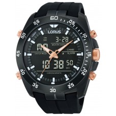 Lorus RW615AX9 Analog-Digital Alarm Chronograph 100M 46mm