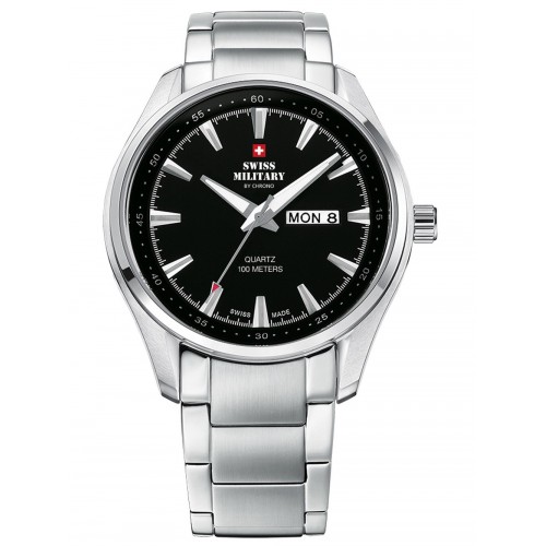 Swiss Military SM34027.01 men`s 44mm 10ATM