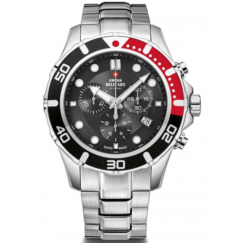 Swiss Military SM34044.01 Chronograph 10 ATM 45mm