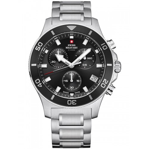 Swiss Military SM34067.10 chronograph 42 mm 10ATM
