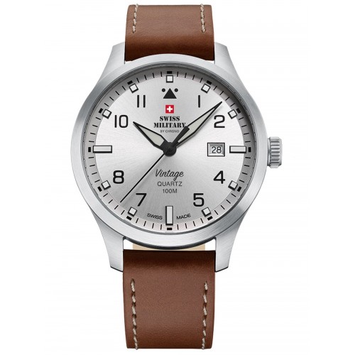 Swiss Military SM34078.05 men´s watch 43mm 10ATM