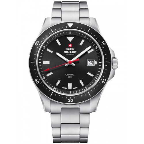 Swiss Military SM34082.01 men`s quartz 42 mm 5ATM