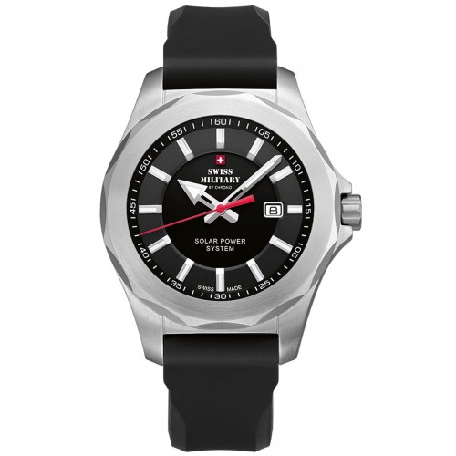 Swiss Military SMS34073.07 solar men`s 42mm 10ATM