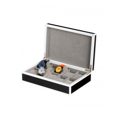 Rothenschild watch box RS-2330-10BL for 10 watches 
