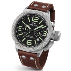 TW-Steel CS23 Canteen Leather Chronograph 45mm 10ATM