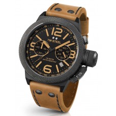 TW-Steel CS43 Canteen Leather Chronograph 45mm 10ATM