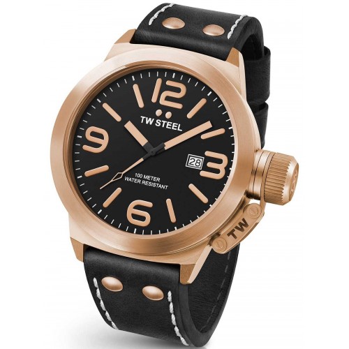 TW-Steel CS71 Canteen Leather 45mm 10ATM